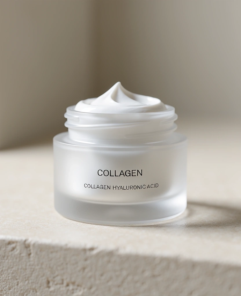 Luxury moisturizing cream jar